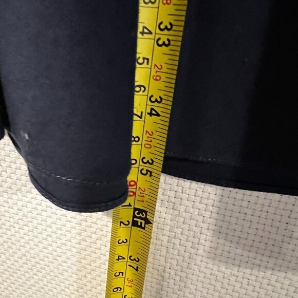 OBSTINACY Brazil Navy Blue Strapless Floral Embroidered Dress Size Large - Picture 13 of 13